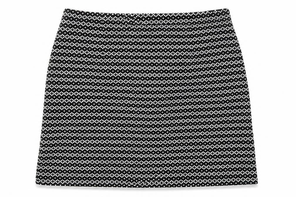 Womens UK Size 12 New Look Black A-Line Skirt