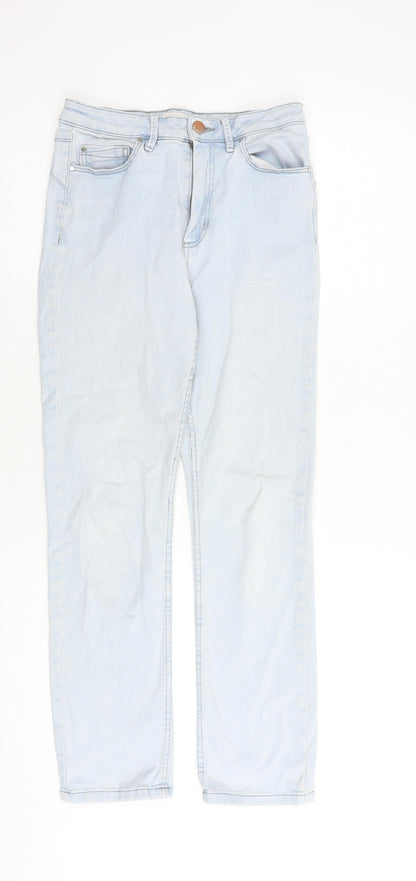 Gap Womens Blue Cotton Skinny Jeans Size 8 Regular Zip