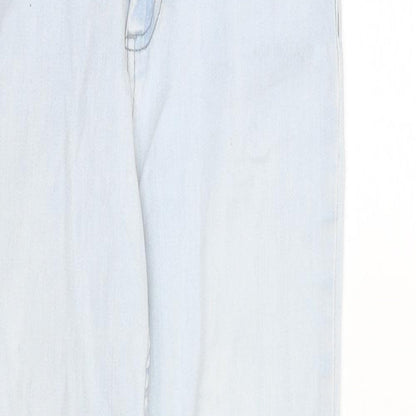 Gap Womens Blue Cotton Skinny Jeans Size 8 Regular Zip