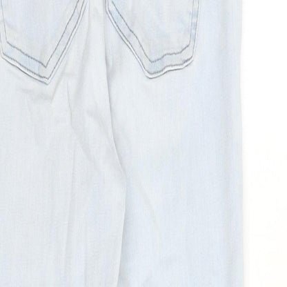 Gap Womens Blue Cotton Skinny Jeans Size 8 Regular Zip
