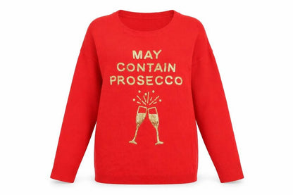 Womens UK Size 12 Capsule Red Pullover Jumper