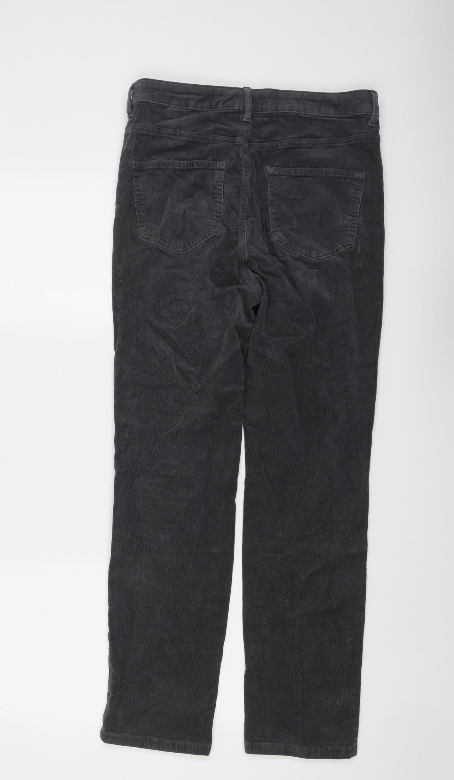 Womens UK Size 12 Marks and Spencer Regular Fit  Grey Trousers