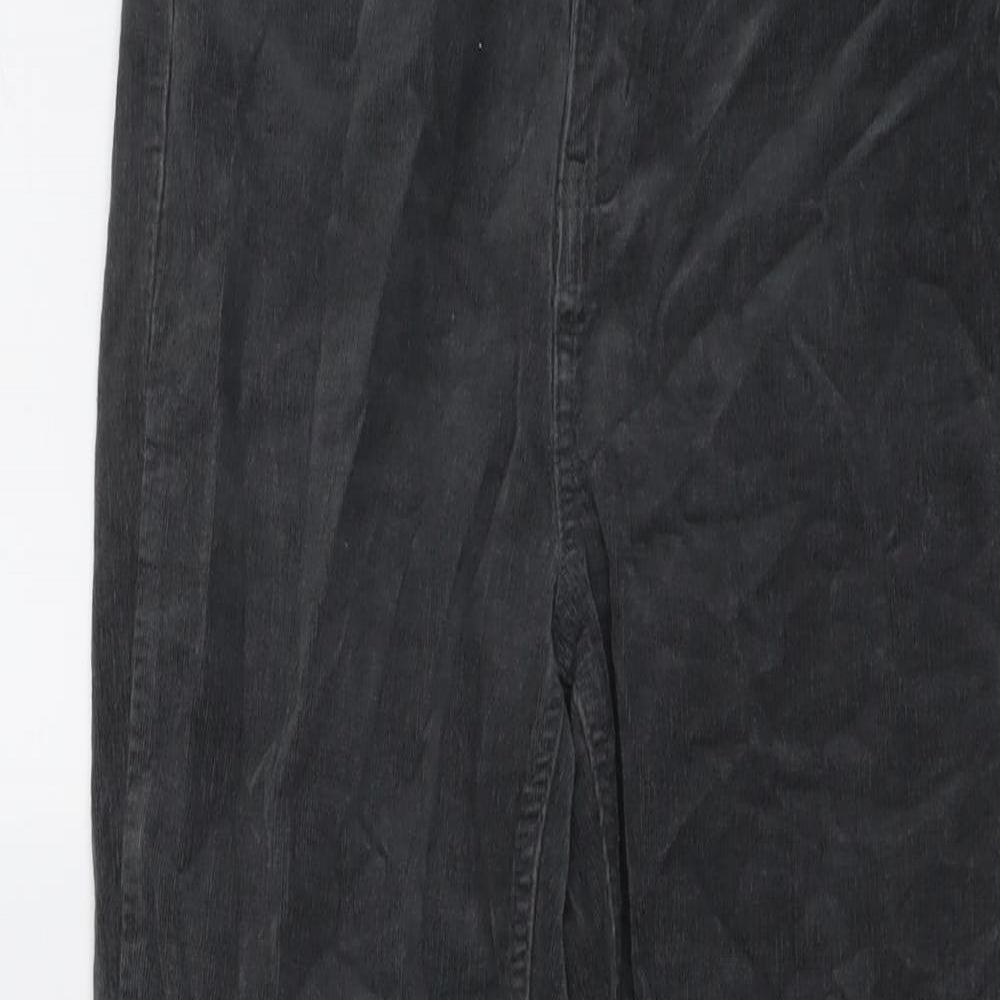Womens UK Size 12 Marks and Spencer Regular Fit  Grey Trousers