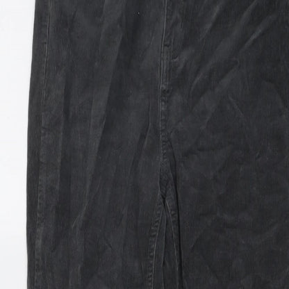 Womens UK Size 12 Marks and Spencer Regular Fit  Grey Trousers