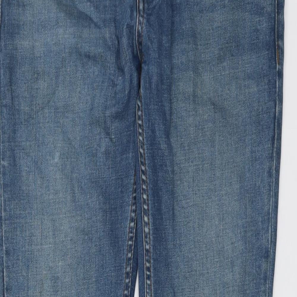 Mens UK Size 30 in Topman Regular Fit Skinny Blue Jeans