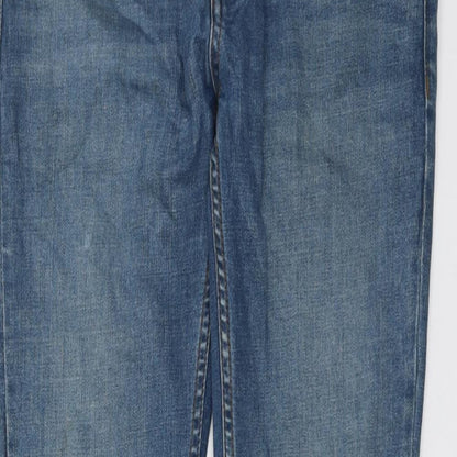 Mens UK Size 30 in Topman Regular Fit Skinny Blue Jeans