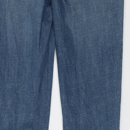 Mens UK Size 30 in Topman Regular Fit Skinny Blue Jeans