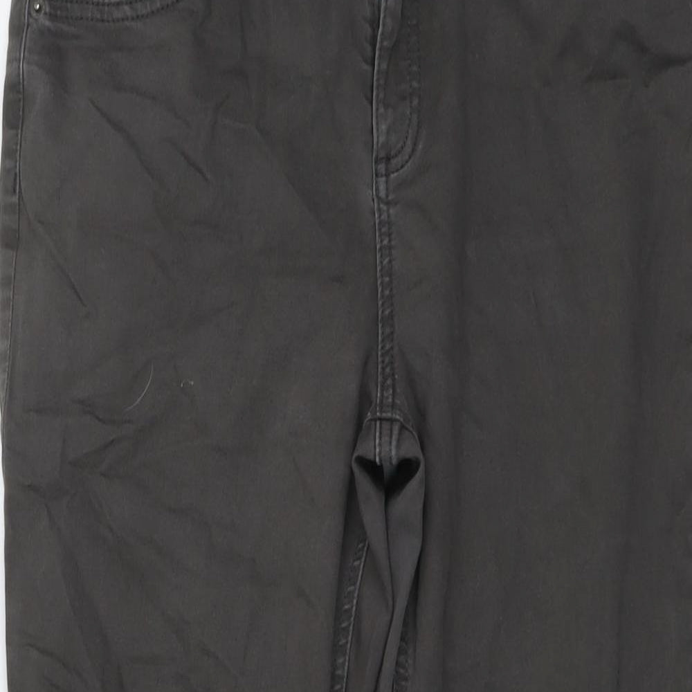 Womens UK Size 12 Marks and Spencer Regular Fit Skinny Grey Jeans