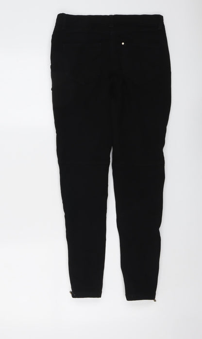 Womens UK Size 6 H&M Regular Fit Skinny Black Jeans