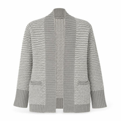Womens UK Size S M&Co Grey Cardigan Jumper