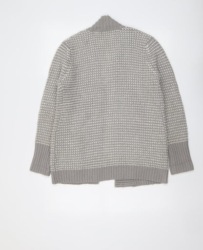 Womens UK Size S M&Co Grey Cardigan Jumper