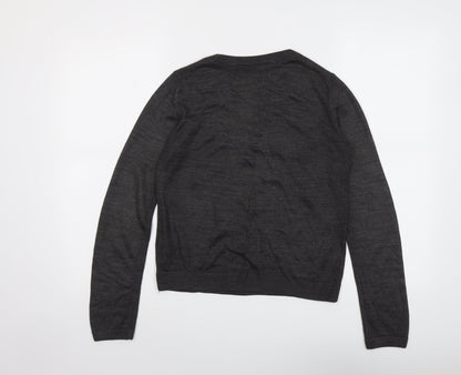 Womens UK Size 8 Marks and Spencer Grey Pullover Jumper