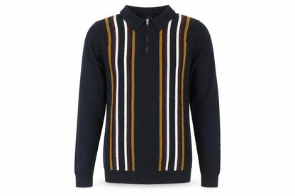 Mens UK Size S NEXT Blue Henley Jumper