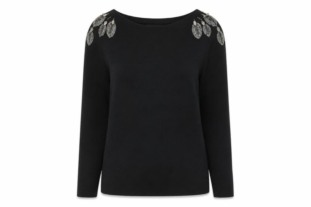 Womens UK Size S Zara Black Basic Blouse