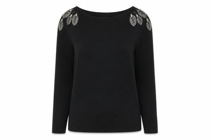 Womens UK Size S Zara Black Basic Blouse