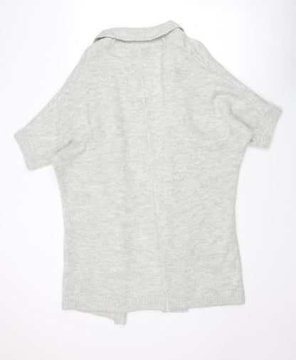 Womens UK Size S Monsoon Grey Cardigan Jumper