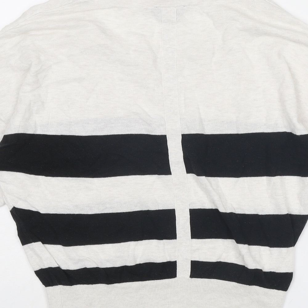 Womens UK Size 8 Topshop Beige Pullover Jumper