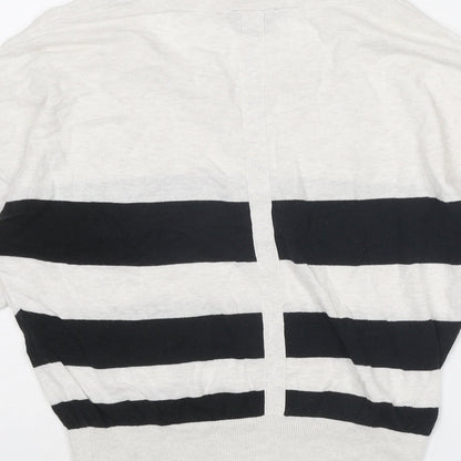 Womens UK Size 8 Topshop Beige Pullover Jumper