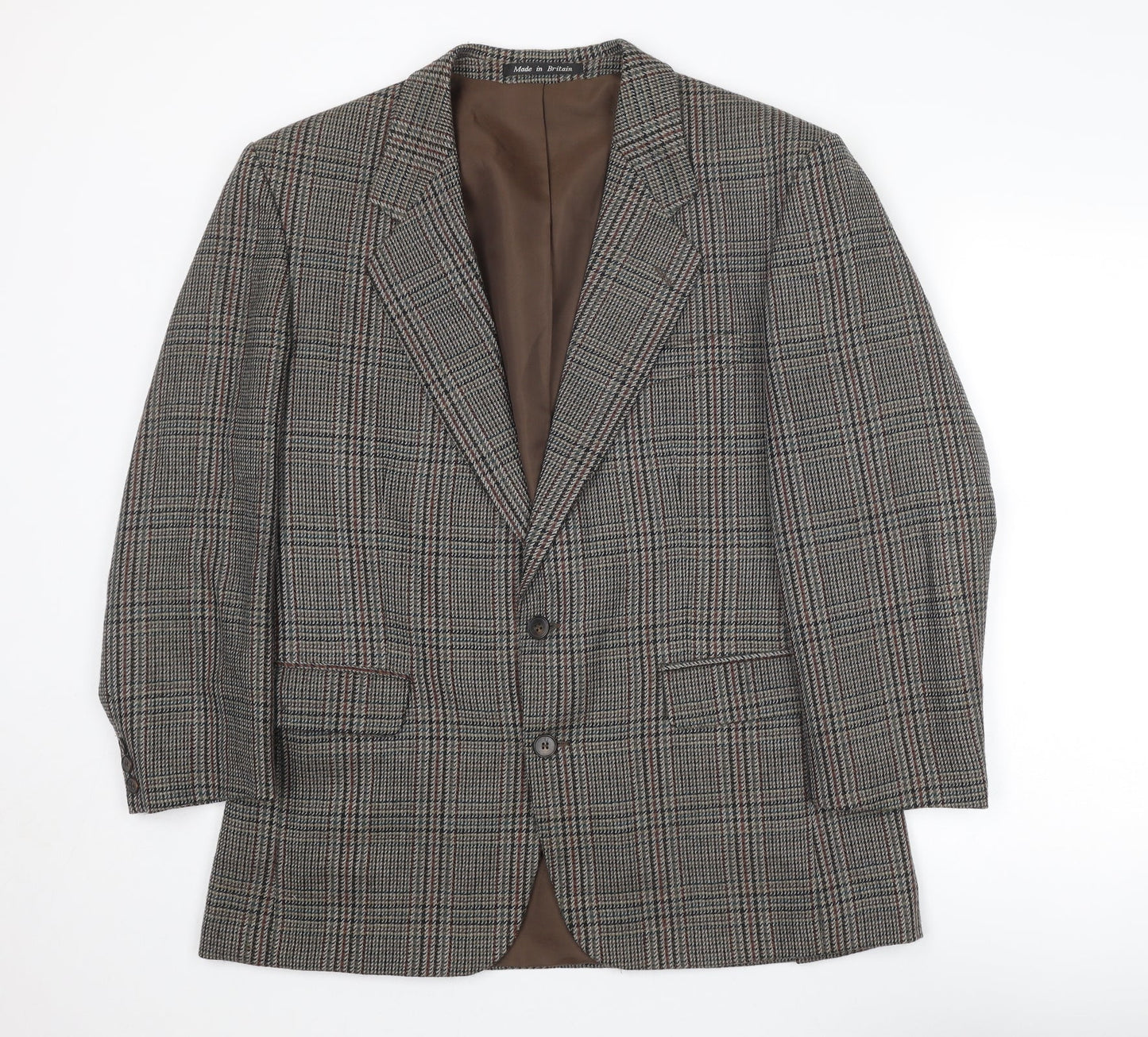 Mens UK Size 40 Dunn & Co Regular Brown Suit Jacket