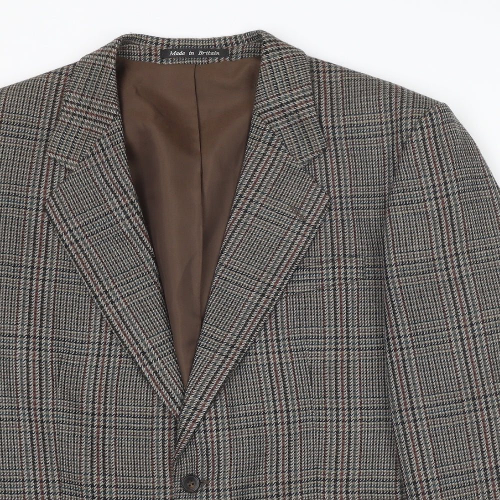 Mens UK Size 40 Dunn & Co Regular Brown Suit Jacket