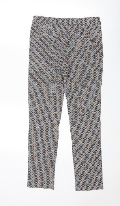 Womens UK Size 10 Dunnes Stores Regular Fit  Multicoloured Trousers