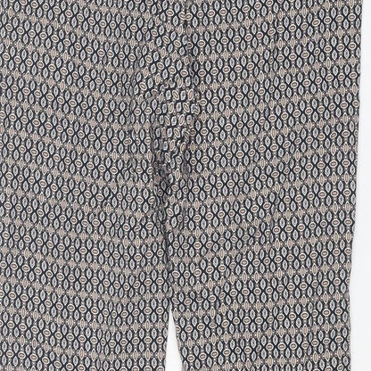 Womens UK Size 10 Dunnes Stores Regular Fit  Multicoloured Trousers
