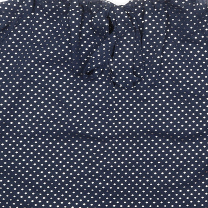 Womens UK Size 10 Marks and Spencer Blue Basic Blouse