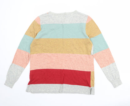 Womens UK Size M Monsoon Multicoloured Pullover Jumper