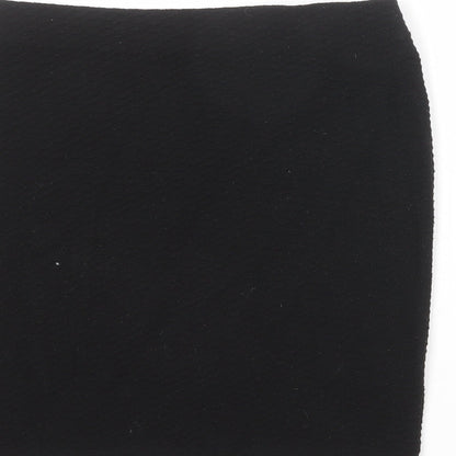 Marks and Spencer Womens Black Polyester Bandage Skirt Size 10