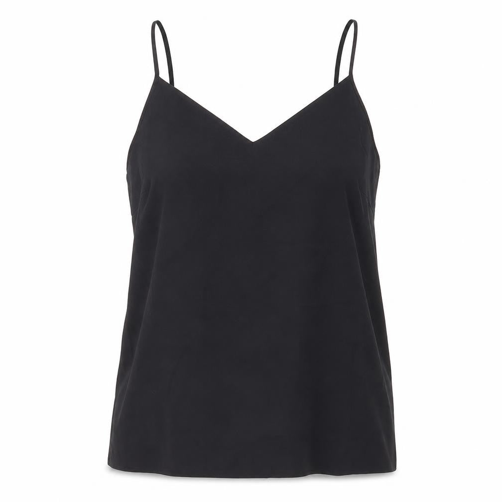 Womens UK Size 10 Marks and Spencer Black Basic Tank