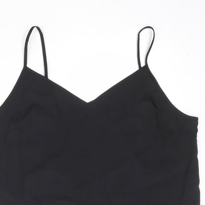 Womens UK Size 10 Marks and Spencer Black Basic Tank