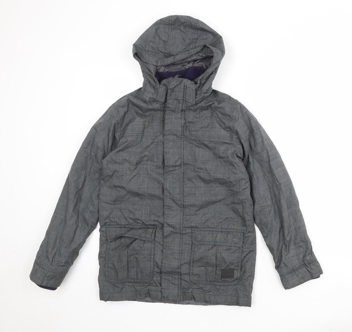 O'Neill Womens Grey Jacket Size 14 Zip