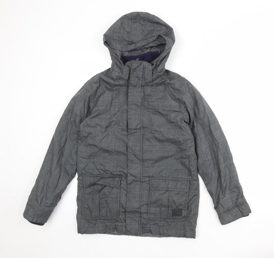 O'Neill Womens Grey Jacket Size 14 Zip