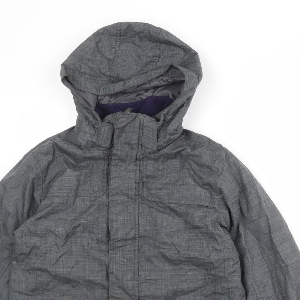 O'Neill Womens Grey Jacket Size 14 Zip