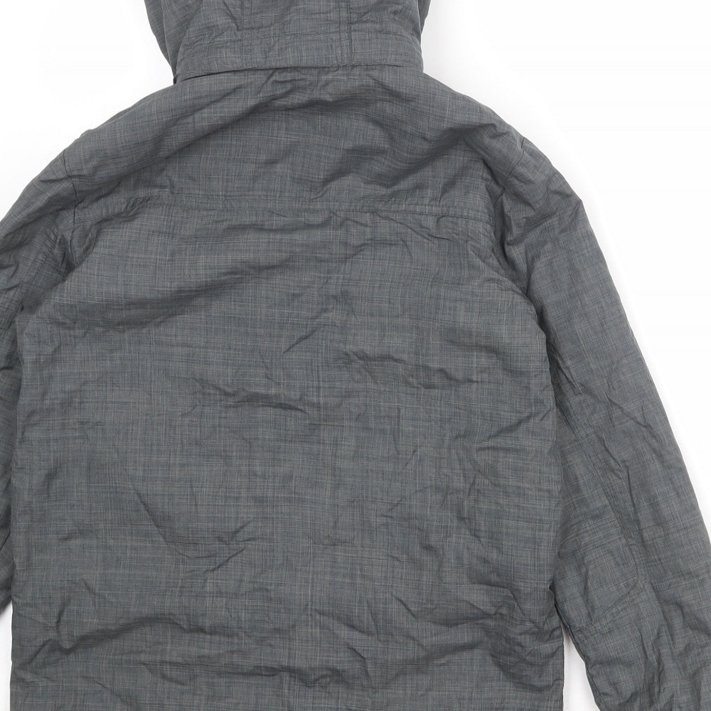 O'Neill Womens Grey Jacket Size 14 Zip