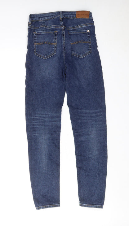 Womens UK Size 25 in Jack Wills Regular Fit Skinny Blue Jeans