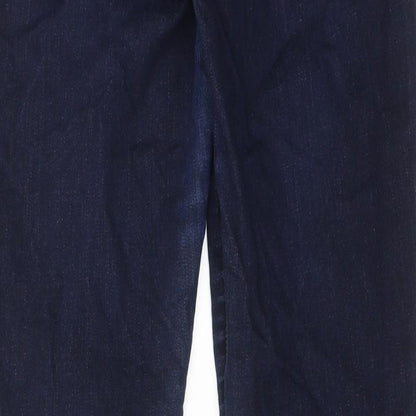 Gap Mens Blue Cotton Skinny Jeans Size 30 in Regular Zip