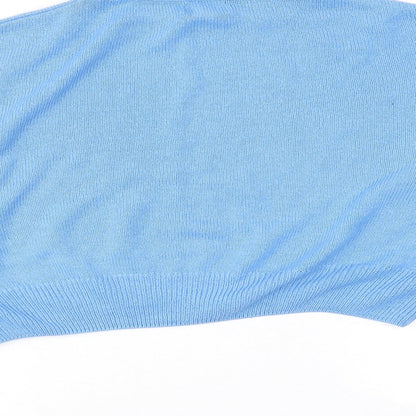 Womens UK Size M New Look Blue Pullover Jumper