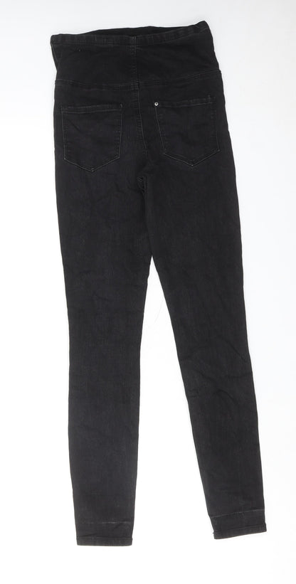 Womens UK Size XS H&M Regular Fit Skinny Black Jeans