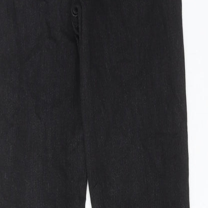 Womens UK Size XS H&M Regular Fit Skinny Black Jeans
