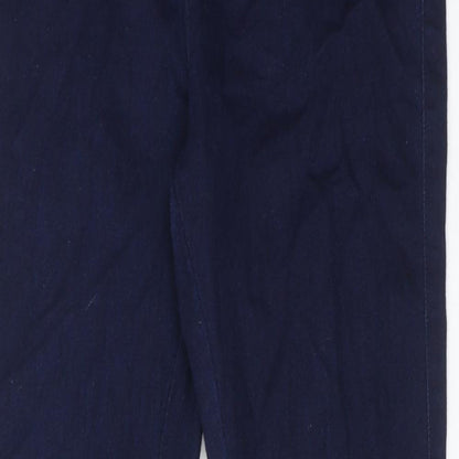 Indigo Womens Blue Cotton Skinny Jeans Size 12 Regular
