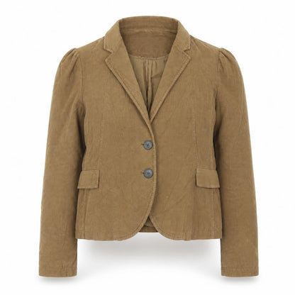 Womens UK Size XL Zara Regular Brown Blazer