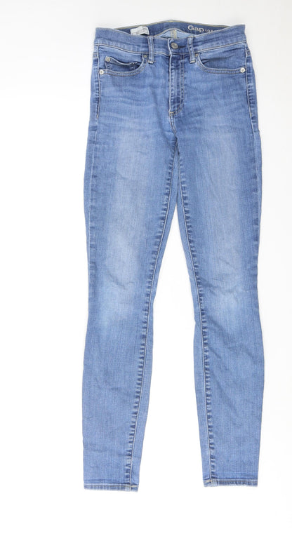 Womens UK Size 26 in Gap Regular Fit Skinny Blue Jeans