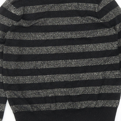Womens UK Size S Marks and Spencer Black Pullover Jumper