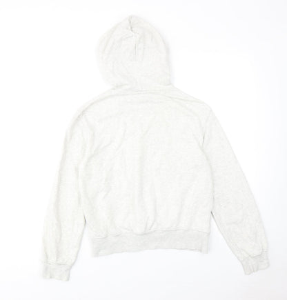 Womens UK Size 2XS H&M Grey Pullover Hoodie