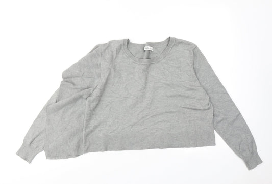 Womens UK Size M Zara Grey Pullover Jumper