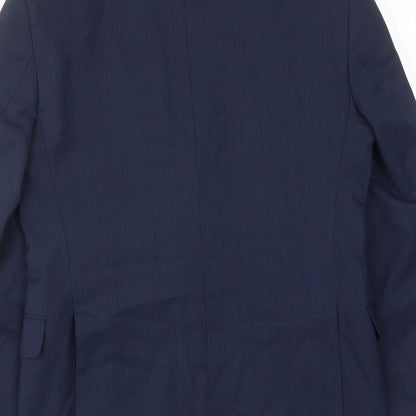 Mens UK Size 36 Marks and Spencer Regular Blue Suit Jacket