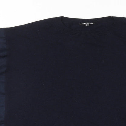 Womens UK Size 18 Warehouse Blue Pullover Jumper
