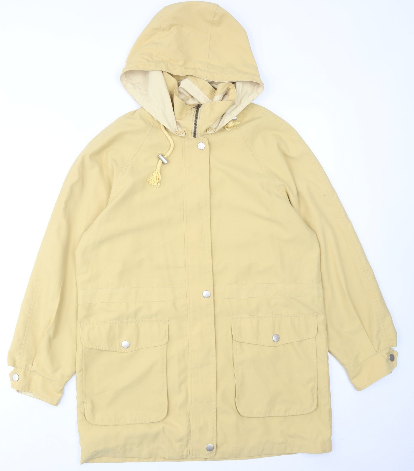 Womens UK Size 12 Compliments Yellow Jacket