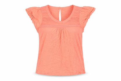 Womens UK Size M VERO MODA Pink Basic Blouse